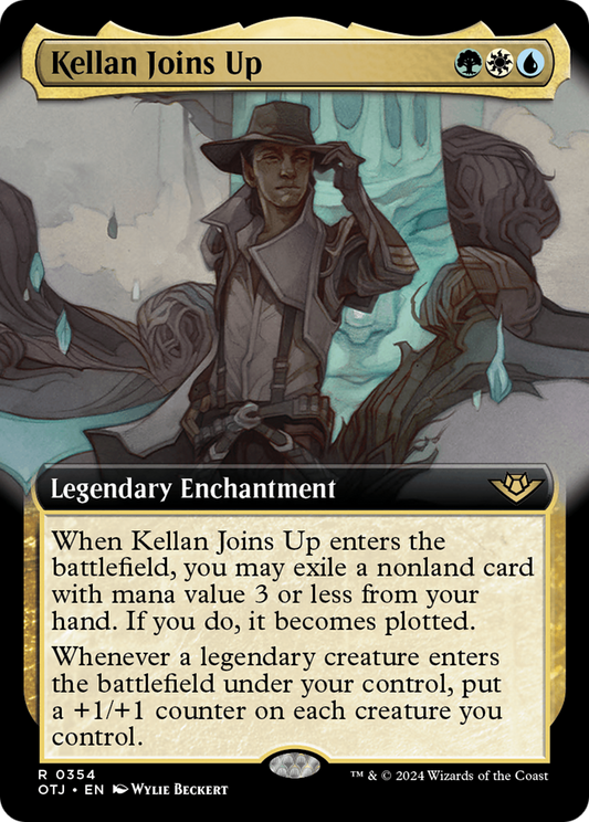 Kellan Joins Up (OTJ-354) (Extended Art) (Foil)