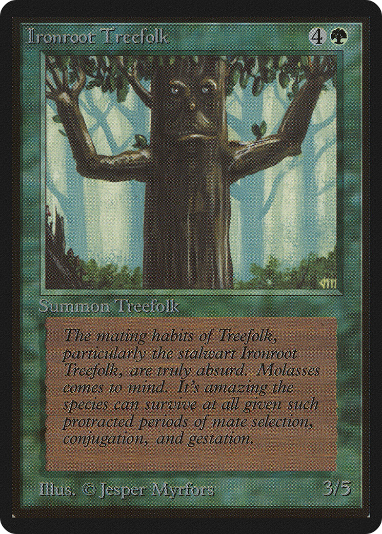 Ironroot Treefolk (LEB-204)