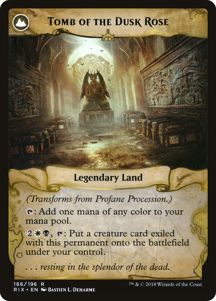 Profane Procession // Tomb of the Dusk Rose (RIX-166)