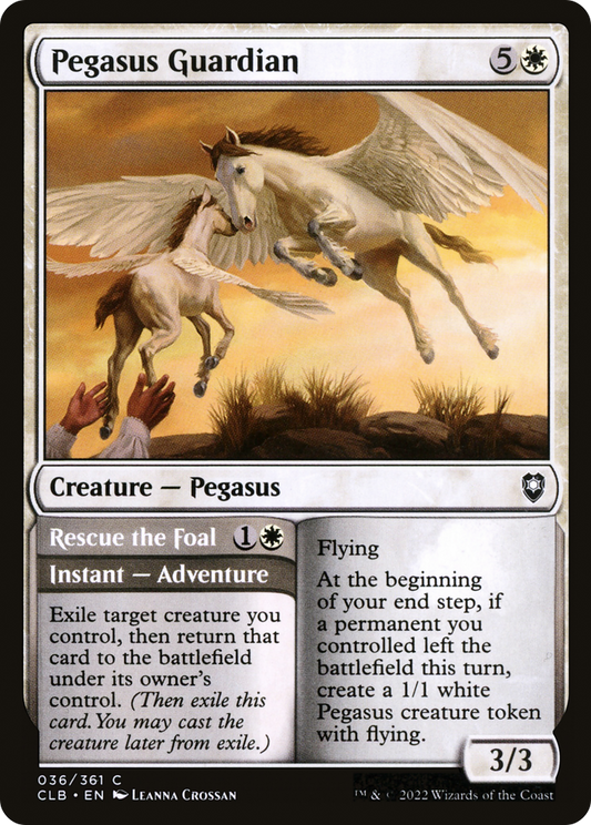 Pegasus Guardian // Rescue the Foal (CLB-036)