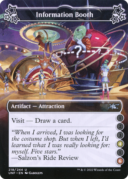 Information Booth (UNF-218C) (Foil)