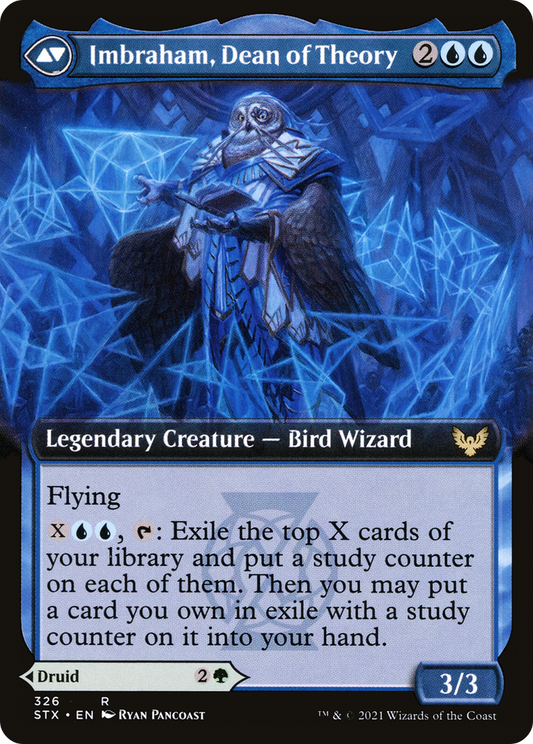 Kianne, Dean of Substance // Imbraham, Dean of Theory (STX-326) (Extended Art) (Foil)