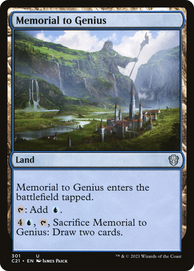 Memorial to Genius (C21-301)