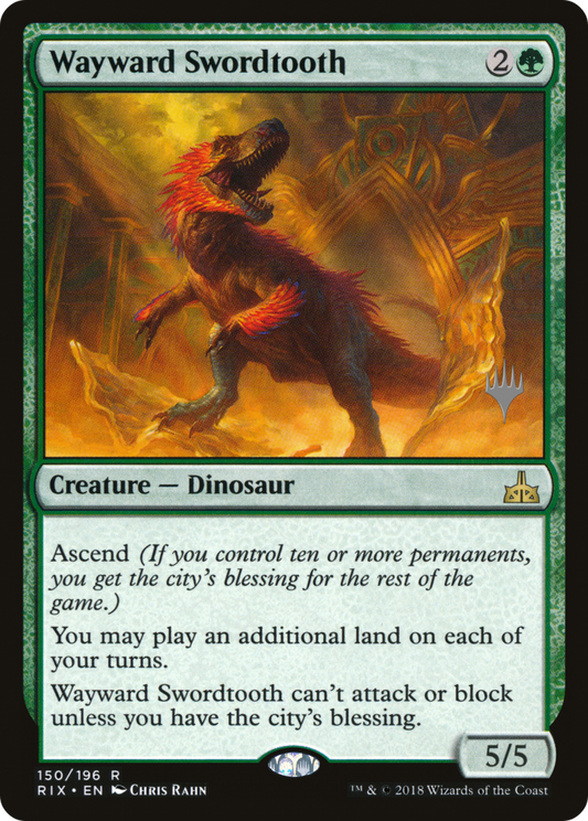 Wayward Swordtooth (PPM20-150P) (Foil)