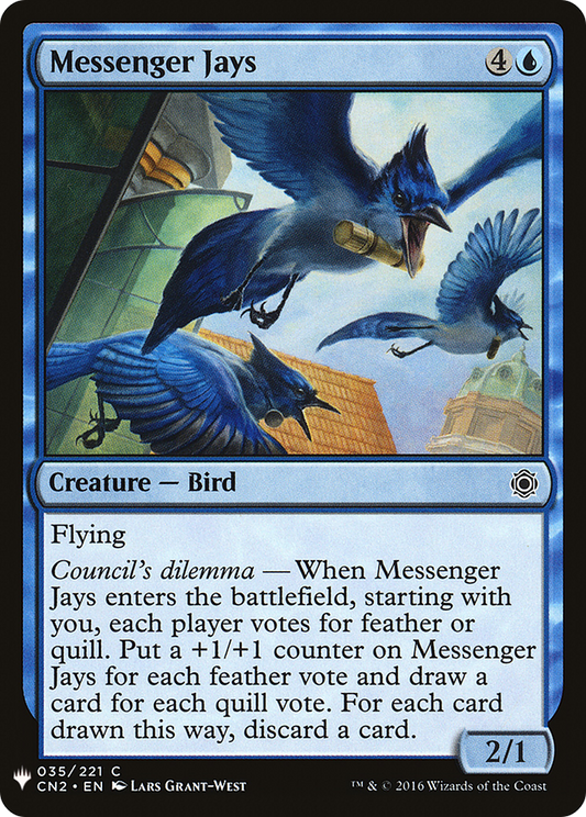 Messenger Jays (LIST-CN2-35)