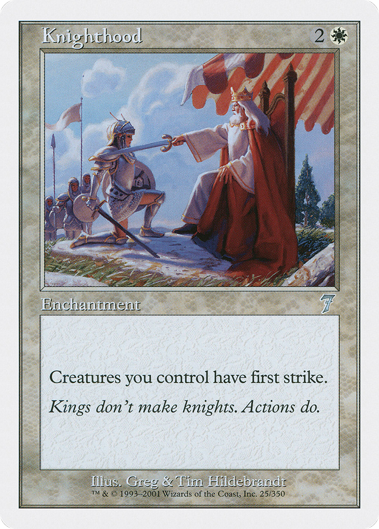 Knighthood (7ED-025)