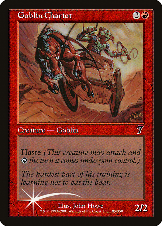 Goblin Chariot (7ED-185★) (Foil)