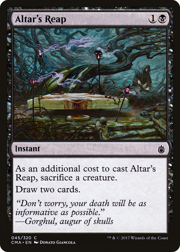 Altar's Reap (CMA-045)