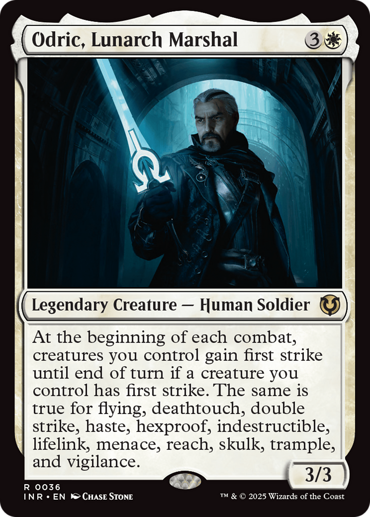 Odric, Lunarch Marshal (INR-036)