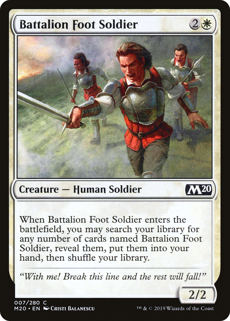 Battalion Foot Soldier (M20-007)