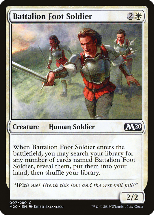 Battalion Foot Soldier (M20-007)
