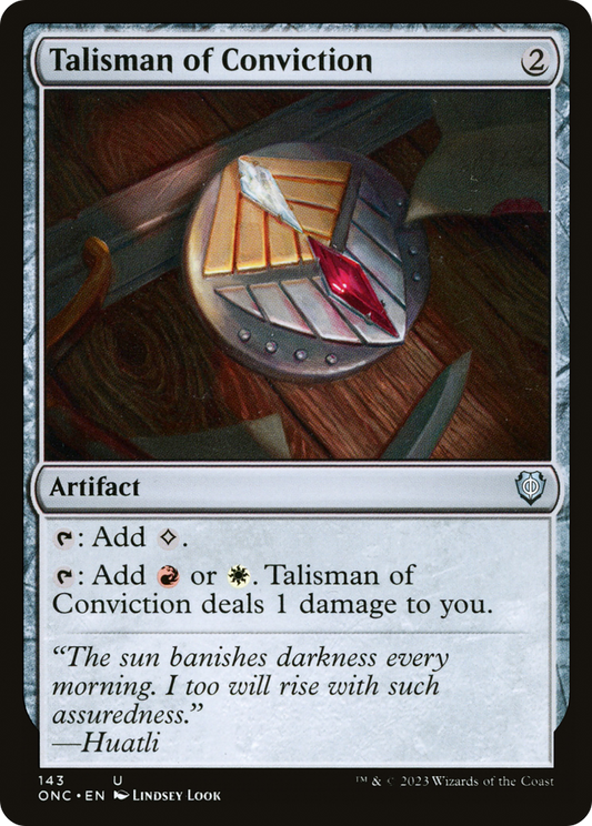 Talisman of Conviction (ONC-143)
