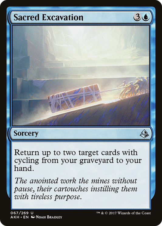 Sacred Excavation (AKH-067) (Foil)