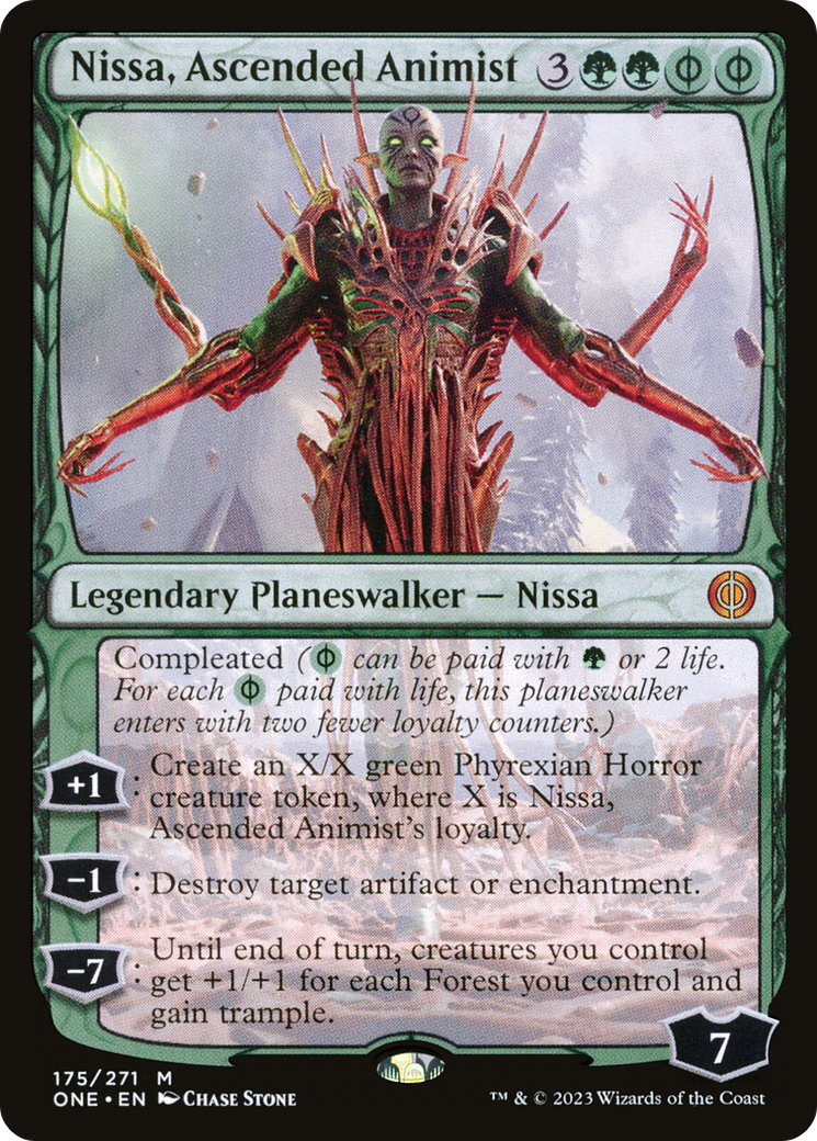 Nissa, Ascended Animist (ONE-175)
