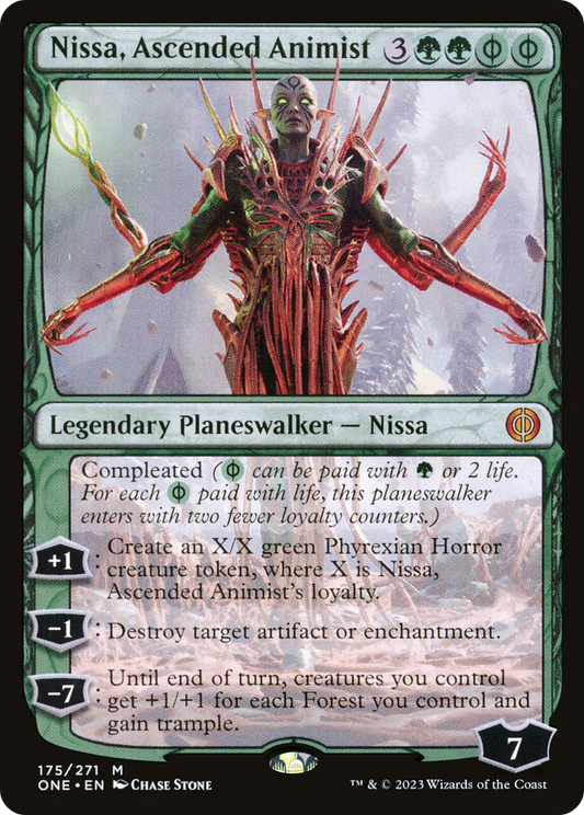 Nissa, Ascended Animist (ONE-175)
