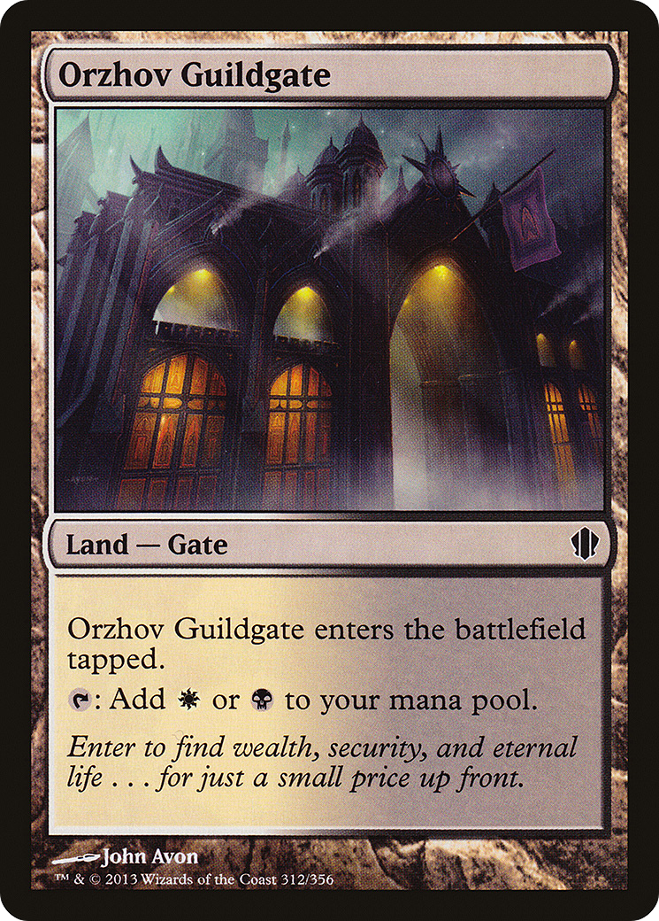 Orzhov Guildgate (C13-312)