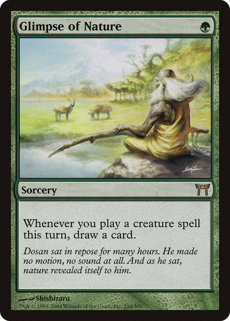 Glimpse of Nature (CHK-210) (Foil)