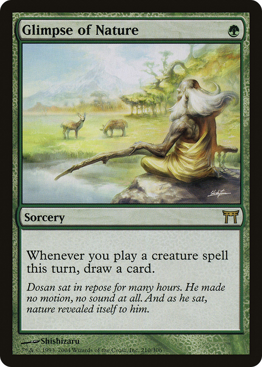 Glimpse of Nature (CHK-210) (Foil)