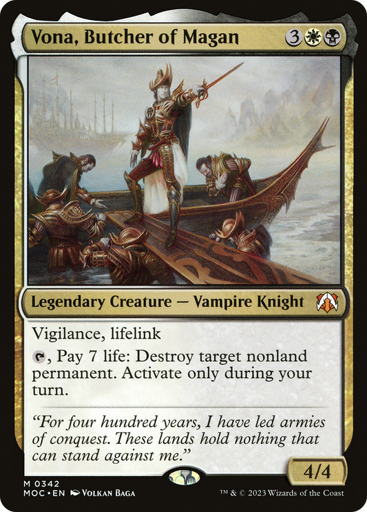 Vona, Butcher of Magan (MOC-342)