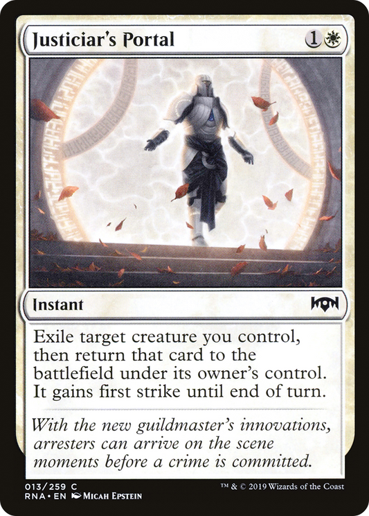 Justiciar's Portal (RNA-013) (Foil)