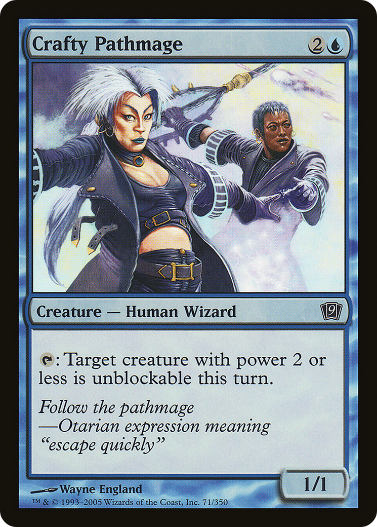 Crafty Pathmage (9ED-71★) (Foil)