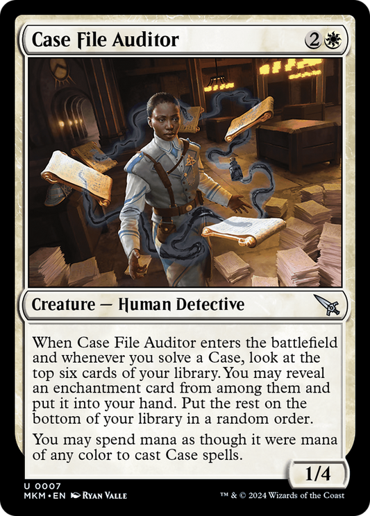 Case File Auditor (MKM-07†) (Foil)