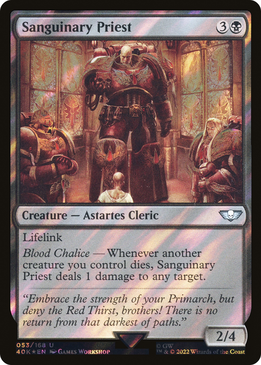 Sanguinary Priest (40K-53★) (Surge Foil)