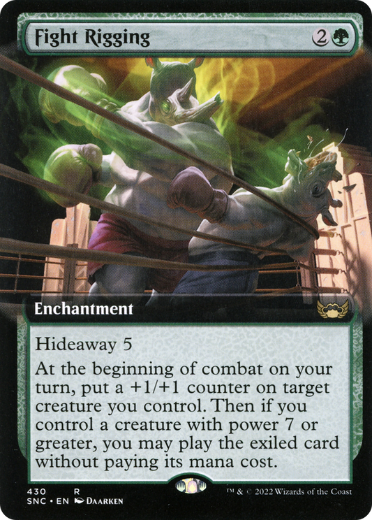 Fight Rigging (SNC-430) (Extended Art) (Foil)