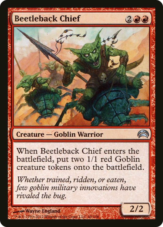 Beetleback Chief (PC2-040)