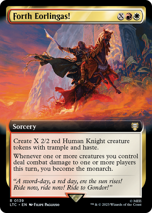 Forth Eorlingas! (LTC-139) (Extended Art)