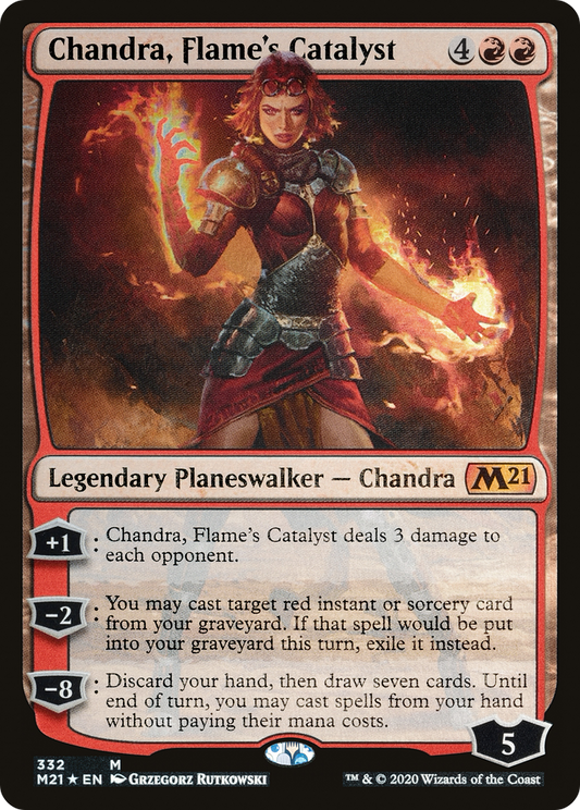 Chandra, Flame's Catalyst (M21-332) (Foil)
