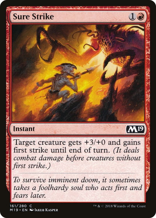 Sure Strike (M19-161) (Foil)