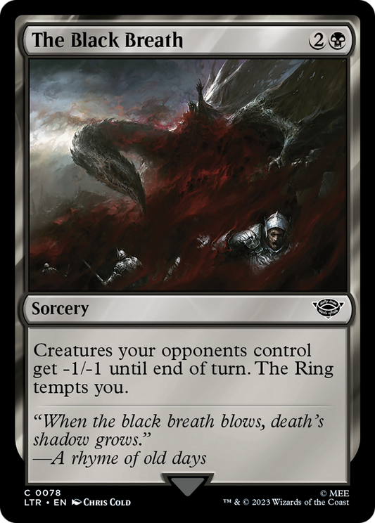 The Black Breath (LTR-078) (Foil)
