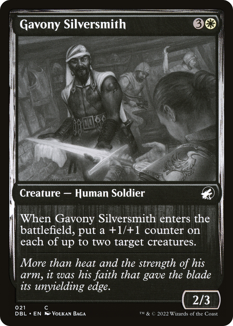 Gavony Silversmith (DBL-021) (Foil)