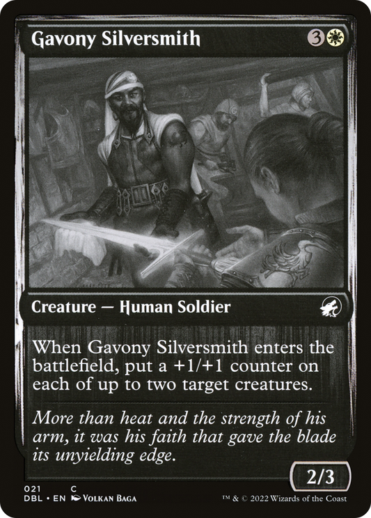 Gavony Silversmith (DBL-021)