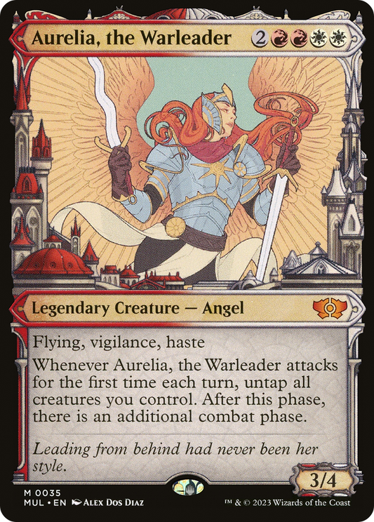 Aurelia, the Warleader (MUL-035) (Showcase)