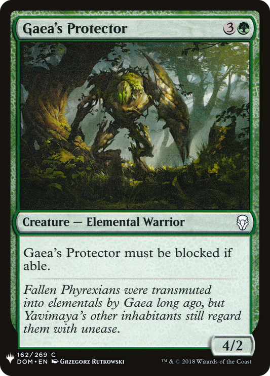 Gaea's Protector (LIST-DOM-162)