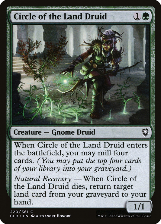 Circle of the Land Druid (CLB-220) (Foil)