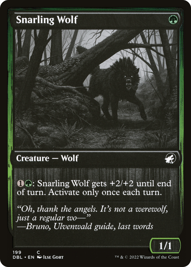 Snarling Wolf (DBL-199)