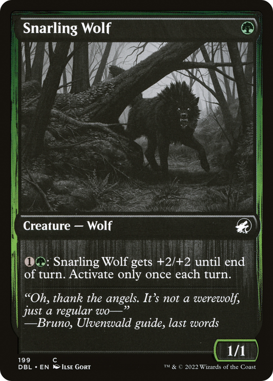 Snarling Wolf (DBL-199)