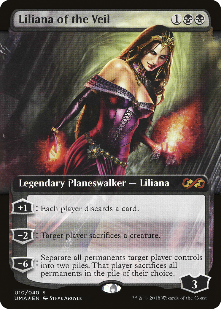 Liliana of the Veil (UMA:BT-U10) (Extended Art) (Foil)