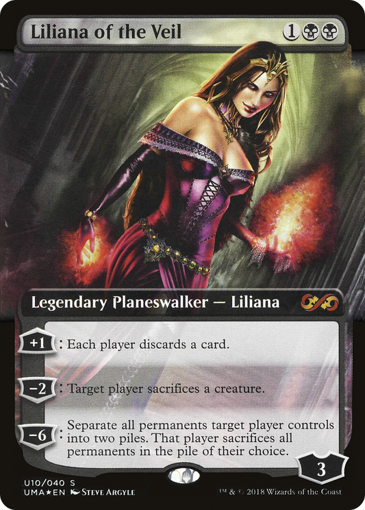 Liliana of the Veil (UMA:BT-U10) (Extended Art) (Foil)