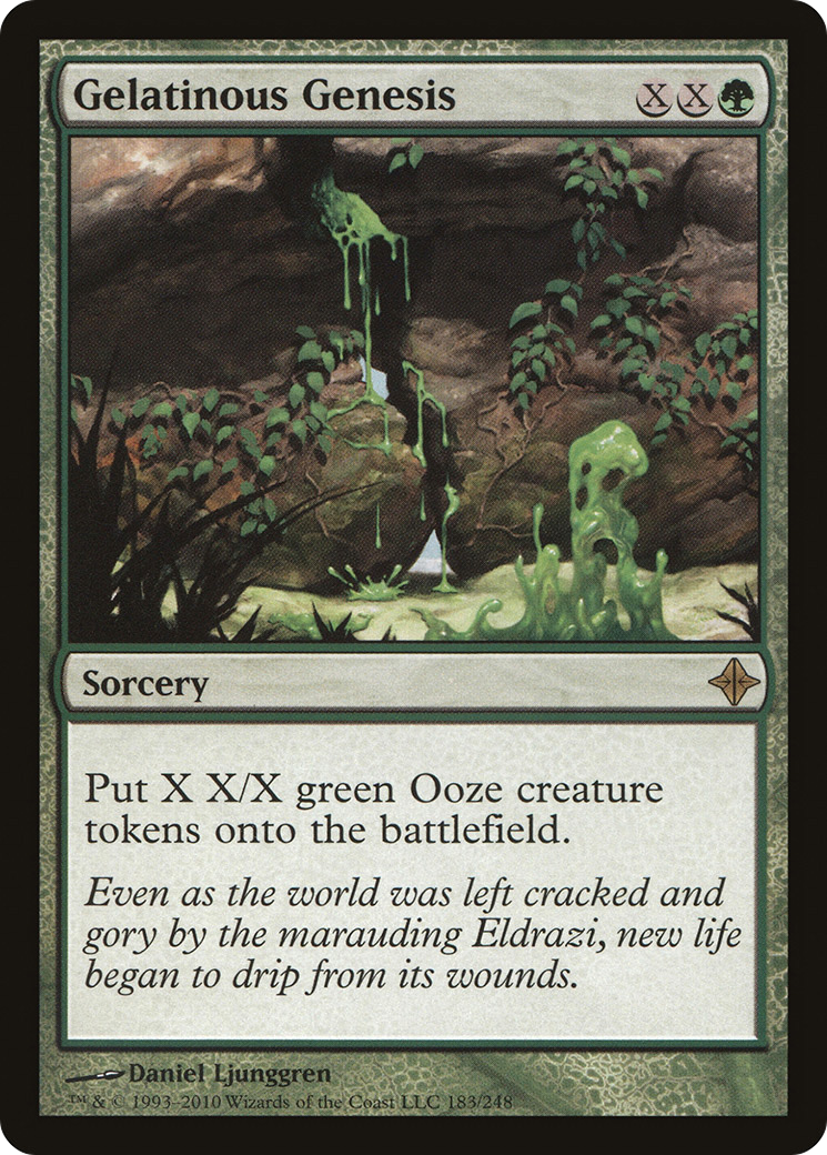 Gelatinous Genesis (ROE-183) (Foil)