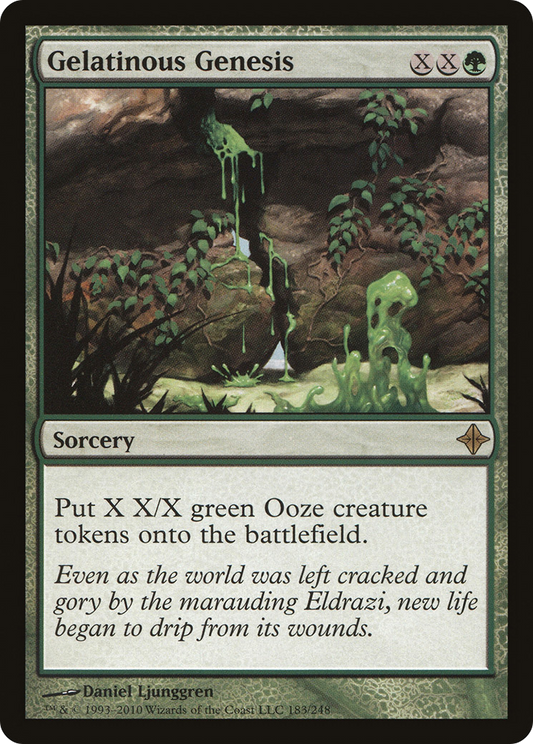 Gelatinous Genesis (ROE-183) (Foil)