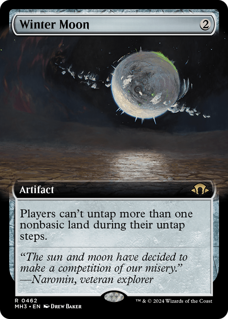 Winter Moon (MH3-462) (Extended Art) (Foil)