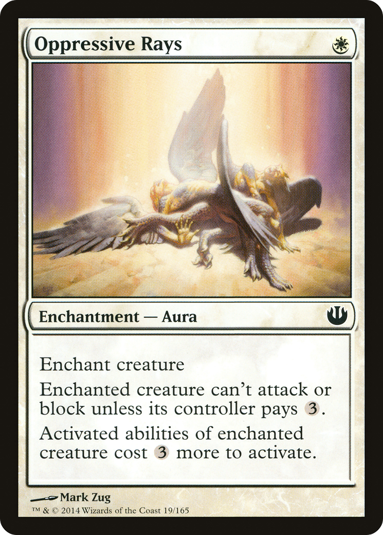 Oppressive Rays (JOU-019) (Foil)
