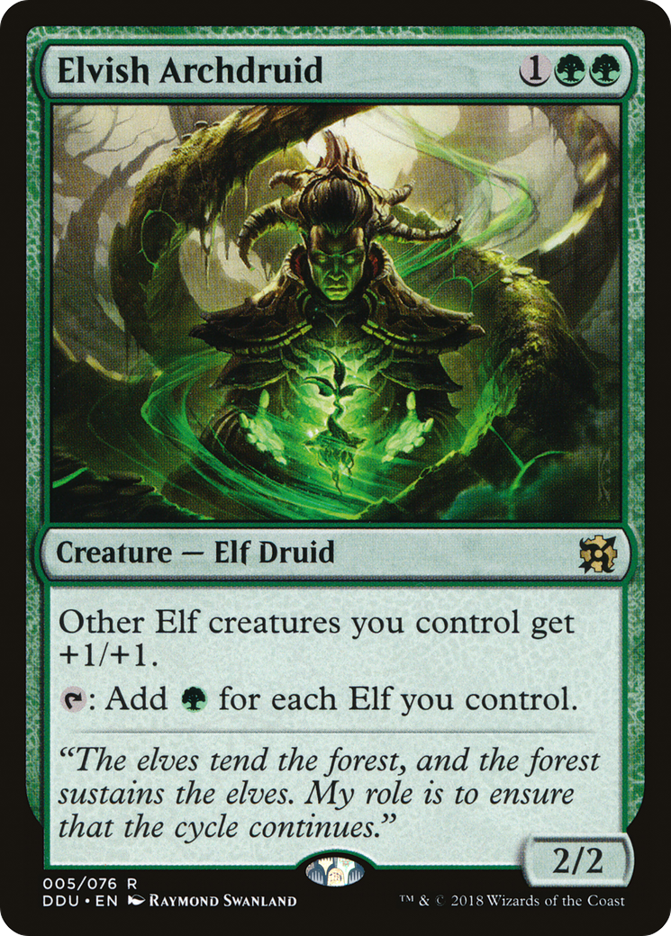 Elvish Archdruid (DDU-005)