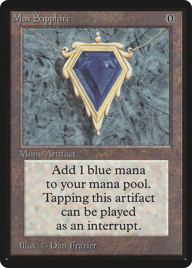 Mox Sapphire (LEB-266)