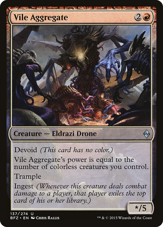Vile Aggregate (BFZ-137) (Foil)