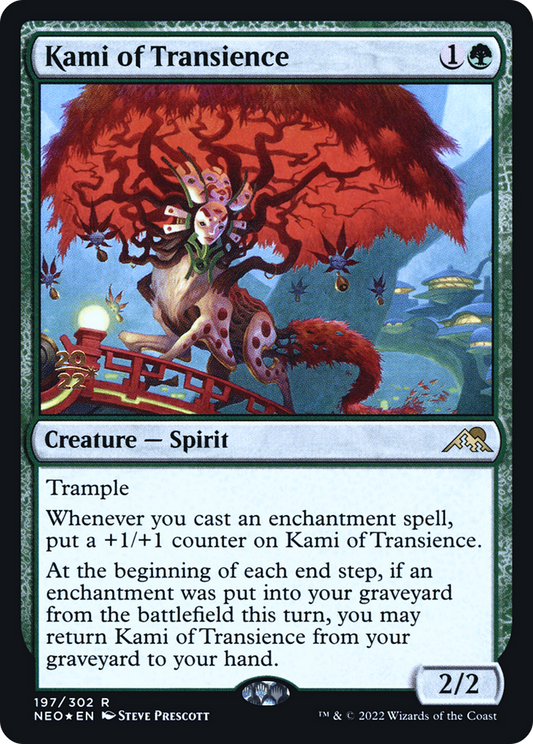 Kami of Transience (PRE-197S) (Foil)